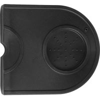 Support de Presse Café Multifonction Noir Anti-dérapant avec Tapis en Silicone Épais