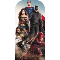 Figurine en carton passe-tete La ligue des justiciers DC Comics Hauteur 193 CM