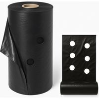 Telo nero pacciamatura orto forato anti-erbacce UV 1.80x250 metri Forato 60x40 cm