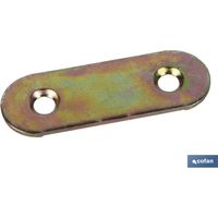 Piastra di giunzione da 4 pezzi 95 x 20 mm