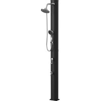 Douche solaire 35L antigel, 2 pommes, robinet pieds