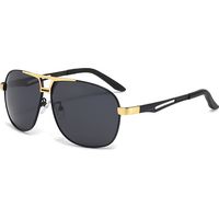Men's Cycling Glasses - Lightweight outdoor driving, fishing, and cycling glasses that ensure clear vision - Gold