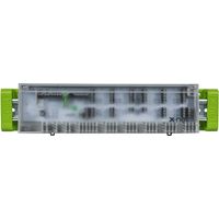 Kermi x-net Morsettiera plus 6R 230 V, con disinserimento pompa, per max. 6 regolatori di temperatura ambiente x-net, SFEKL002230