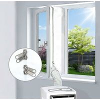 400cm Air Conditioning Window Seal Mobile Air Conditioning Window Sealing Fabrics Air Conditioning Window Seal Mobile Air Conditioner Accessory For
