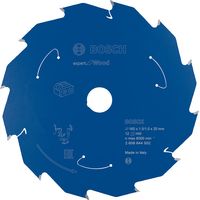 Bosch Expert Wood Circular Saw Blade Cordless Saws 160x1.5/1x20 T12 2608644502