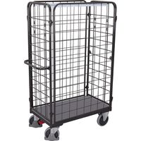 Cordes Paket-Vierwandwagen hoch RAL 7016