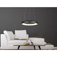 LED Pendelleuchte CARDONA groß Schwarz, dimmbar & 3 Lichtfarben, Ø 62cm