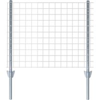 Zaunset Volierendraht Gartenzaun 1 x 10 m Drahtzaun 19 mm Zaun Komplett-Set