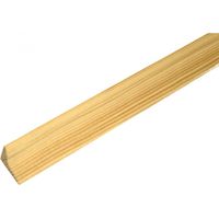 10 klassische Corniche aus Holz aus Kiefer, 30x30 mm – Länge 2,00 m