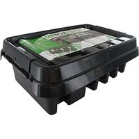 Boitier étanche Dribox Pour Connexions électriques En Extérieur. Niveau De Protection Ip55. Dimensions 285x150x110mm. Bac Noir.