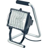 Brennenstuhl 400W Halogen Portable Work Light with Handle Floodlight Site Lamp