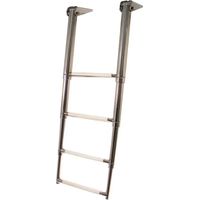 Teleskopleiter oem-marine 3030313 Edelstahl 4 rutschfeste Stufen