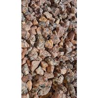 Gravillons rose granité 6/10 – Sac de 25 kg – Granit concassé pour allées et paillage durable – Mise en œuvre 2 sacs pour 1 m² – Scmc