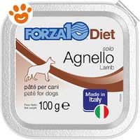 Forza10 Dog Solo Diet Agnello - Forza10 Dog Solo Diet Agnello - Vaschetta Da 100 Gr