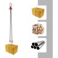 Chaîne de levage 2T, 2 brins en acier allié, outil de levage, haute résistance