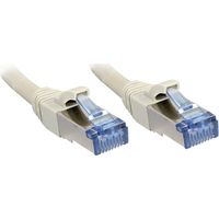 LINDY 47134 RJ45 Câble réseau, câble patch CAT 6a S/FTP 2.00 m gris 1 pc(s)
