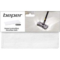 BEPER P202VAL002 Panno in Microfibra, Mop Pad, Lavabile, Riutilizzabile, Misura 3410 cm, Compatibile con il Pulitore e scopa igienizzante 10in1 Beper, Compatibile con altre scope con misure di testa