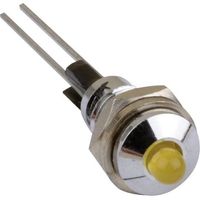 Mentor 2665.1001 métal Adapté pour (LED) LED 5 mm fixation à vis 1 pc(s)