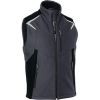 Kübler Softshell Weste BODYFORCE 7125 anthrazit/schwarz Gr. L
