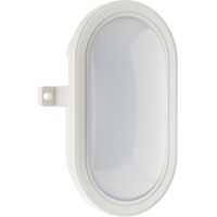 Hublot ovale LED 5,5W 450lm 4000K IP44 - Blanc - Zenitech
