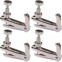 tendeurs de cordes de violon, accordeurs fins pour violon taille S (argenté)-S-Silver