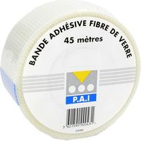 Klebeband für Gipskartonfugen, selbstklebend, aus Glasfaser, 150 ml x 48 mm