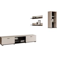 Ensemble de salon Tornola 113, Cachemire + Noir