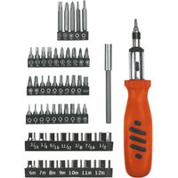 SET AVVITAMENTO CON INSERTI E BUSSOLE set 52 pz - TOPTOOLS