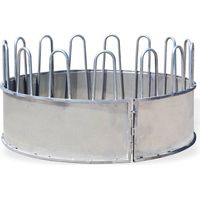 Heuraufe Rundballenraufe Futterraufe Raufe 15 Fressplätze für Rind Pferd Schaf