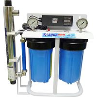 Stérilisateur UV Big Blue 6GPM – Élimination bactéries 99,9% – Acier inoxydable – Signal sonore et compteur horaire – Aqua Pro