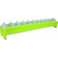 mangeoire en pvc pour cages A poussins de 40 cm