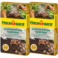 Floragard Schildkröten - Substrat Terrariensubstrat Terrarienerde 100 L (2 x 50L)