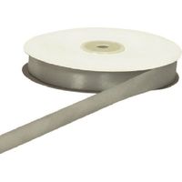ETM Nastro Doppio Raso 10 Mm 50 Mt Grigio Argentato