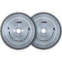 Hoja de sierra circular hm widia para madera disco 250x30 mm 80D Fervi 0703