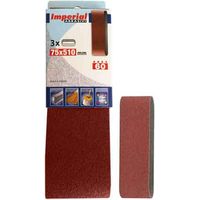 SCHLEIFBAND 75X510 MM Körnung 80 - 3 Stück