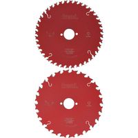 Freud Pro Twin Pack TCT Circular Plunge Blades 190mm x 30mm Bore - 40 + 24 Tooth