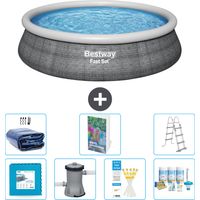 Bestway Piscina Bestway Fast Set Rotonda - 457x107 cm - 8-pezzi S362