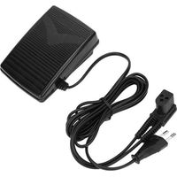 Pédale Machine à Coudre, Pedale Machine a Coudre, 220V EU Plug Pédale de Machine à Coudre Universelle avec Cordon d'alimentation pour Machine à Coudre Sing 974