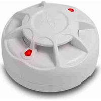 Rivelatore convenzionale di temperatura con base a relè. Adatto all'uso con centrali antintrusione a 12V, per applicazioni residenziali