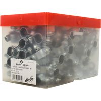 100 colliers isophonique double M7 x 150 pour tube Ø12 - Arcanaute