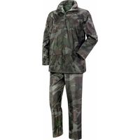 Regendichtes Set: Jacke + Tarnhose, Größe XXXL