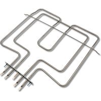 Ersatzteil - Heizwiderstand (oben) 900 + 1600 W - - WHIRLPOOL, BAUKNECHT, IGNIS, IKEA, ARISTON HOTPOINT, INDESIT