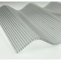 Panneau en polycarbonate alvéolaire transparent 200x92 cm – Épaisseur 6 mm – Résistant aux impacts – Protection UV – Pour vérandas et serres – Digiplastics