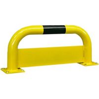 MORAVIA Rammschutz-Bügel mit Unterfahrschutz - Unterfahrschutz 150 mm, HxB 350 x