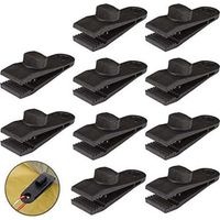 BUNTHAUS CSPARKV 8x3x2.5cm Clips de Bâche, Pinces Résistantes au Vent pour Auvents, Camping en Plein Air, Auvents de Caravane, Couvertures de Voiture, Couvertures de Piscine (10 Pcs)