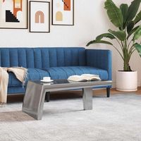 Table basse aviateur, aluminium, style avion vintage