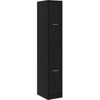 Meubles de Rangement,Cabinet de Pharmacie Chêne noir 30 x 41 x 174.5 cm CFW455927