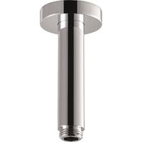 Braccio per soffione da soffitto tondo lunghezza 100 mm finitura ottone cormo