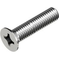 Metalideal Vis inox Diamètre - M8, Finition - AISI 316 Brossé - pour extérieur
