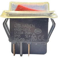JIABEN KND2-12/2 Wippschalter 250V 12A Spritzwasser geschützt Kippschalter